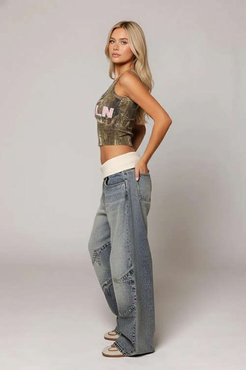 NOVAALN Crest Muse Jean